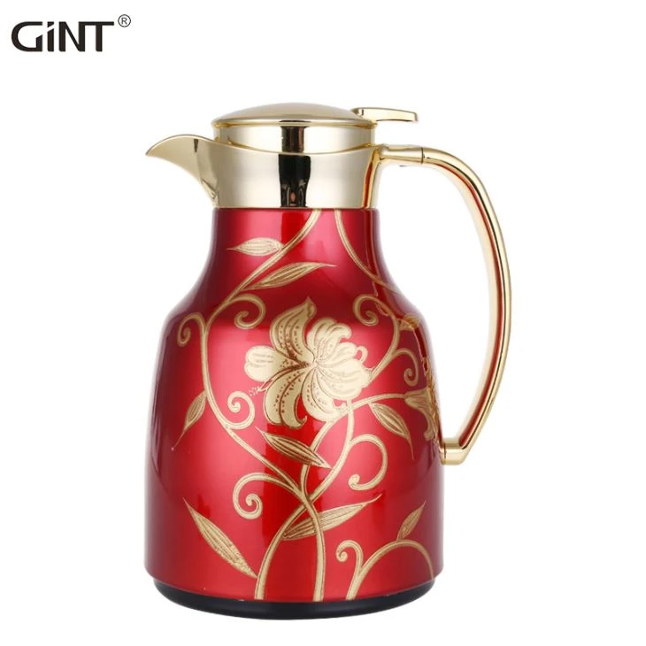 1L Stainless hlau Tea Kas fes lauj kaub