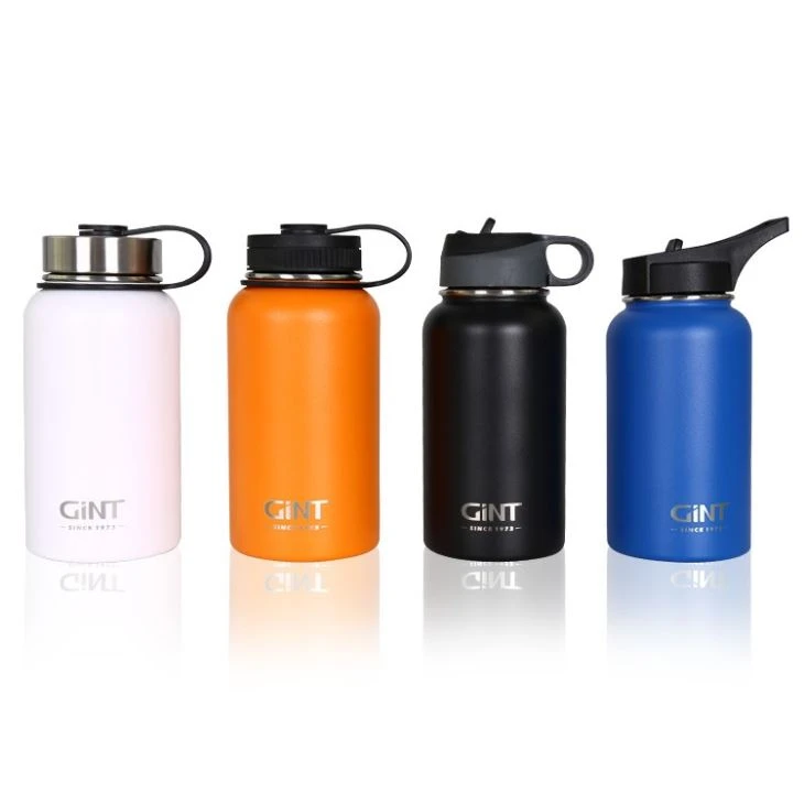 Different Double Stainless Steel Water Bottles Vacuum Flasks Travel