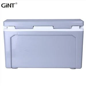 50L Yas Nuv Ntses Portable Ice Cooler Box