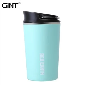 Portable BPA Dawb Custom Logo Coffee Khob
