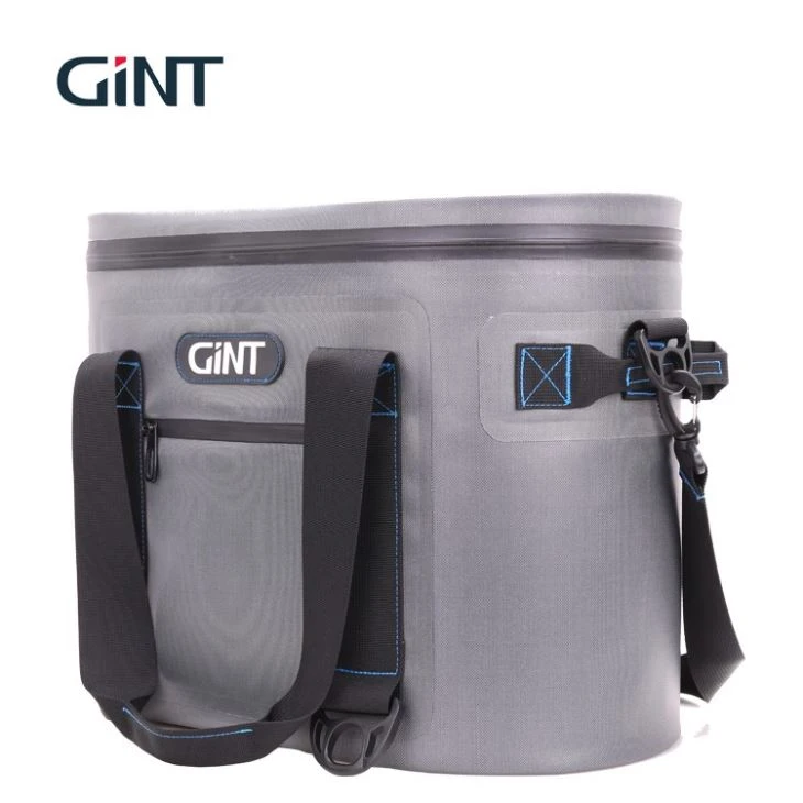 Soft Cooler 20 Can Soft Pack Cooler Insulated Soft Sided Cooler With Heavy Duty Leakproof TPU Material