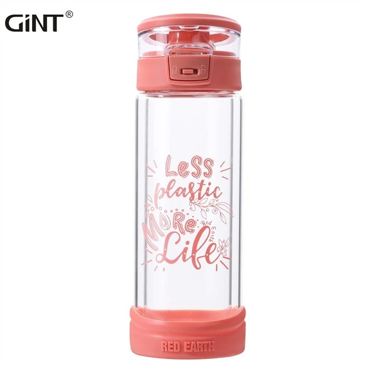 Glass Bottle Pink