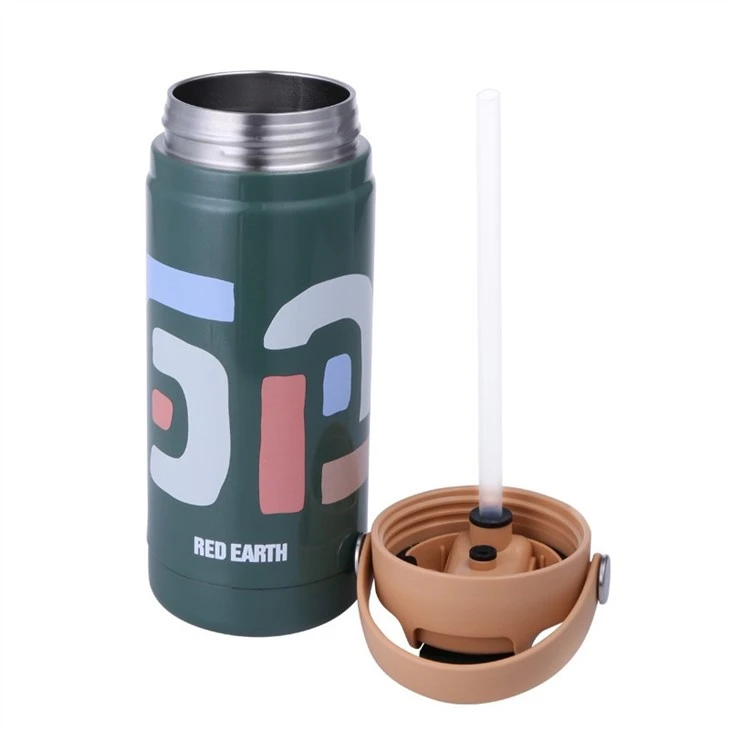 Bottle With Straw