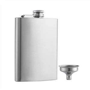 8oz Stainless Hlau Hip Flask