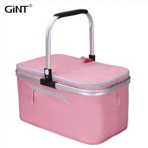 Custom Outdoor Picnic Bags Collapsible Gift Picnic Basket