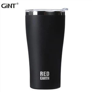 Insulated Kas fes Tumbler Nrog Sip Qhov Lid