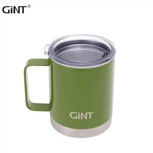 Insulated Travel Coffee Nqus Mug Nrog kov