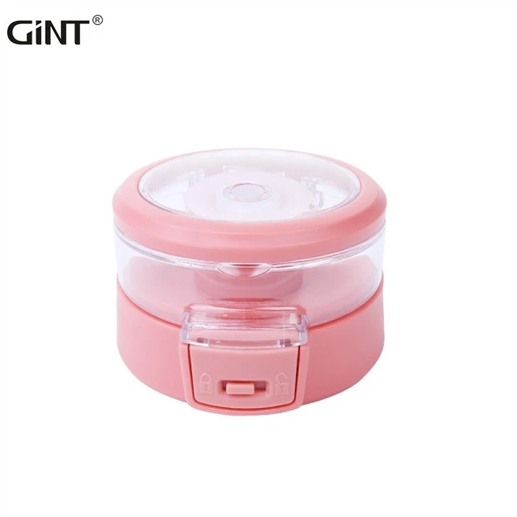 Stylish Reusable Food Grade Glass Travel Bottle